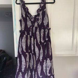 Tory Burch purple dress size 10